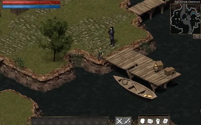 Flare: der Flusshafen von Frontier Outpost